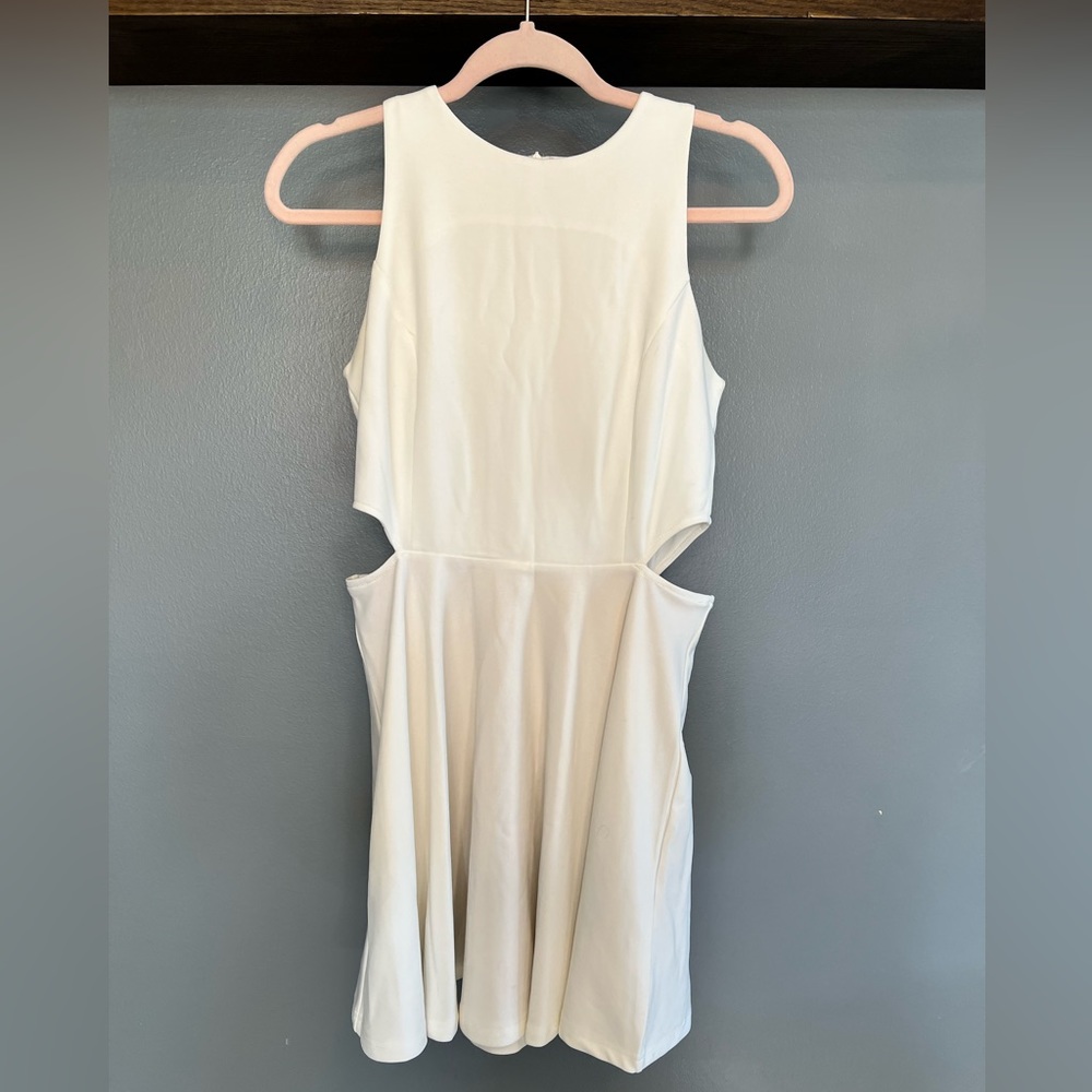 Women's White Cocktail Party Dress